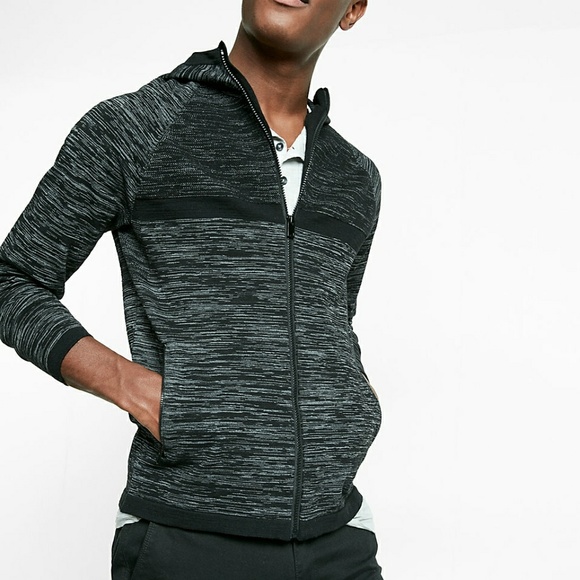 Express Other - Express knit zip men hoodie jacket large